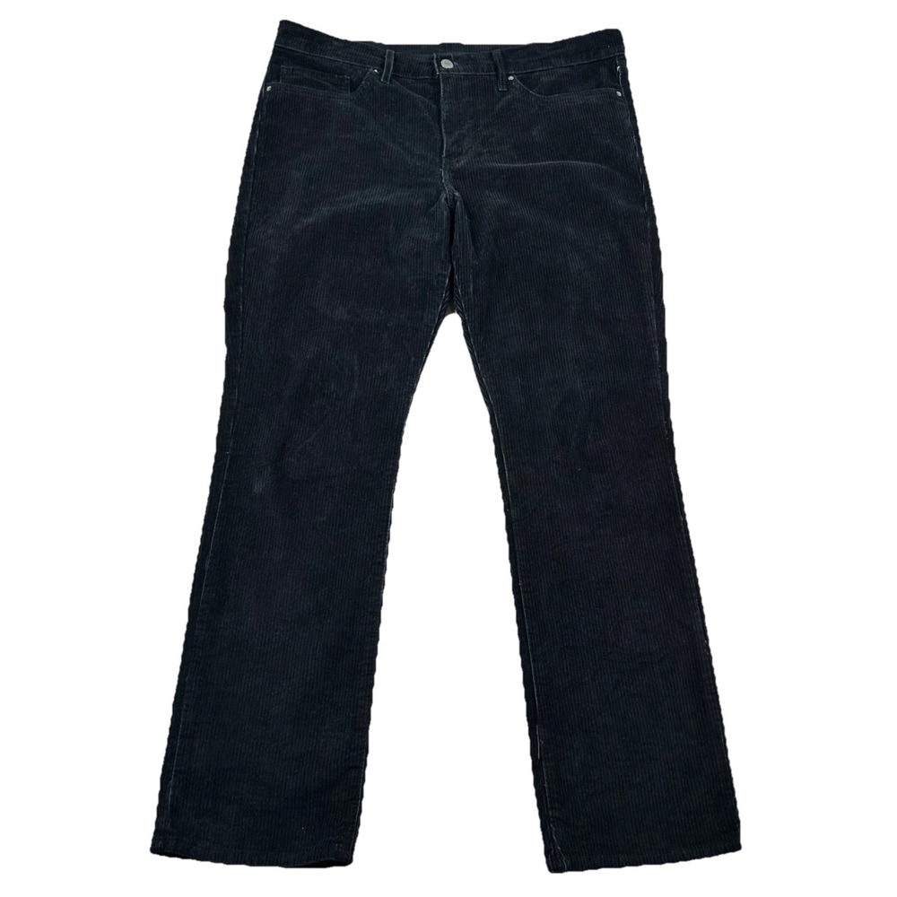 Levi's Corduroy Pants Mens 36x29 5-Pocket Chino Solid Black Preppy